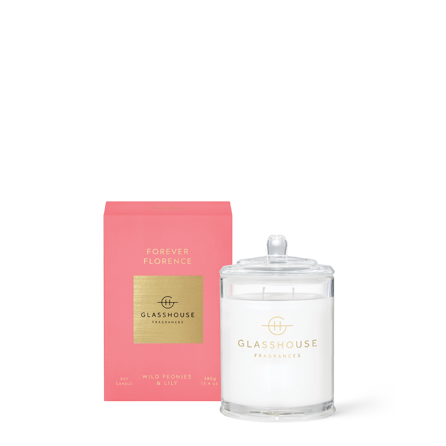 Forever Florence - Wild Peonies & Lily | 380g Soy Candle