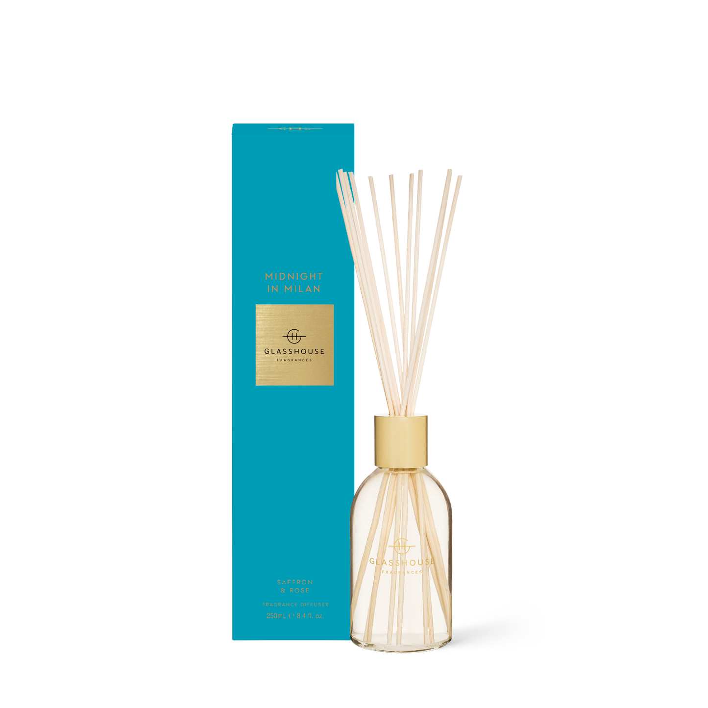 Midnight In Milan - Saffron & Rose | Fragrance Diffuser