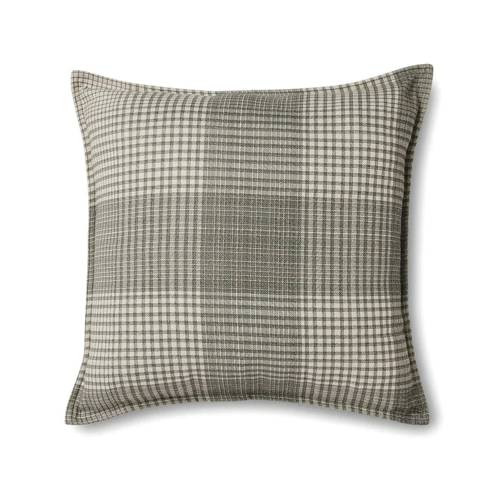 Sutton Check Cushion