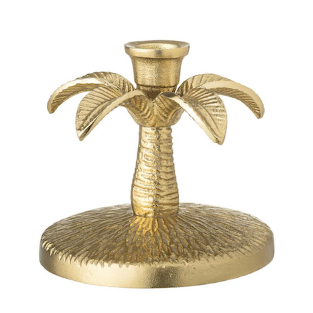 Palm Tree Candlestick Holder