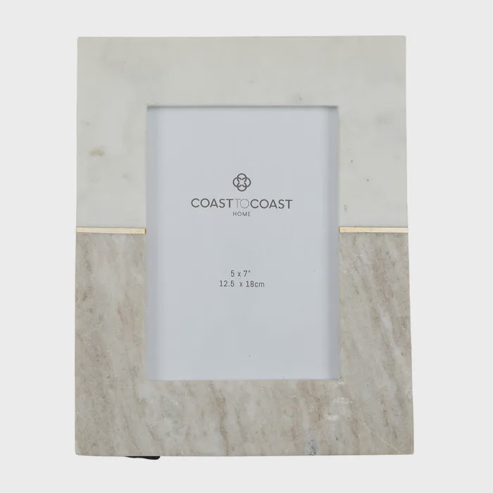 Enkel Marble Photo Frame 5x7"