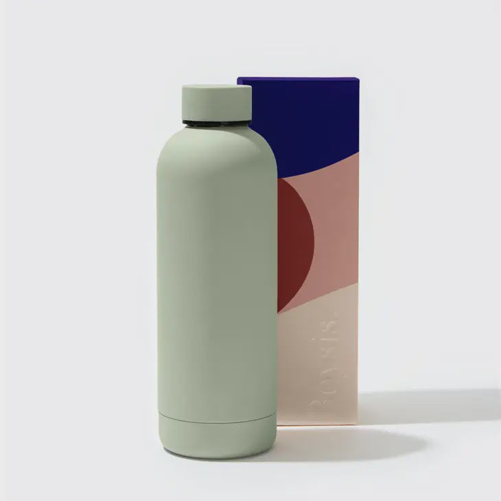 Stainless Steel Water Bottle - Sage