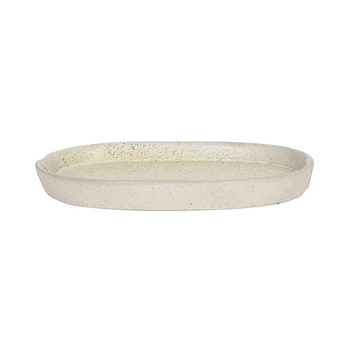 Cora Stone Serving Dish - Oval