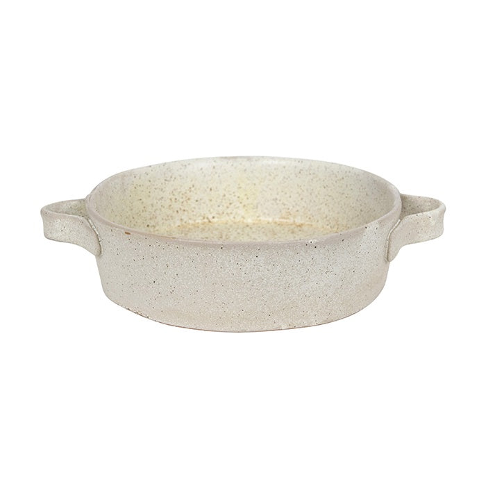 Cora Stone Serving Dish - Round