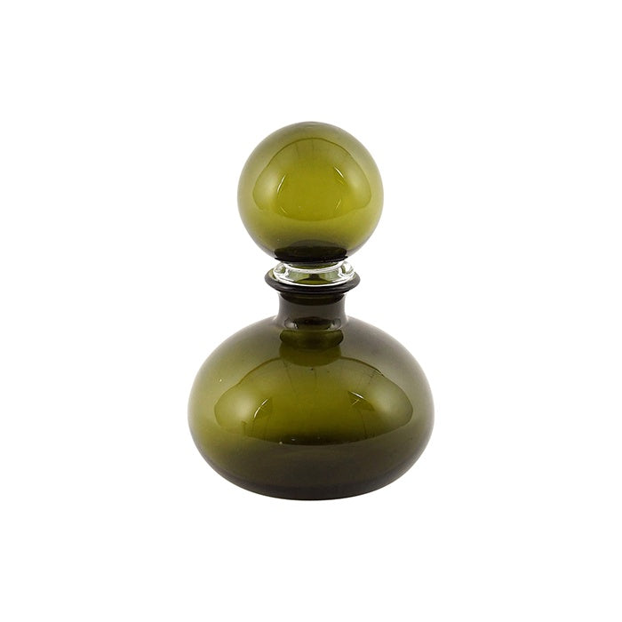 Harris Glass Bottle - Olive