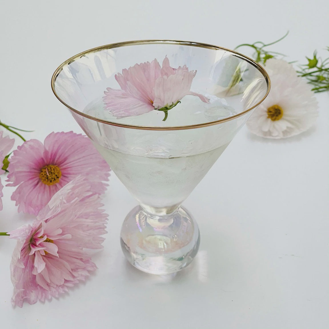 Lucille Ball - Clear Lustre Martini Coupes