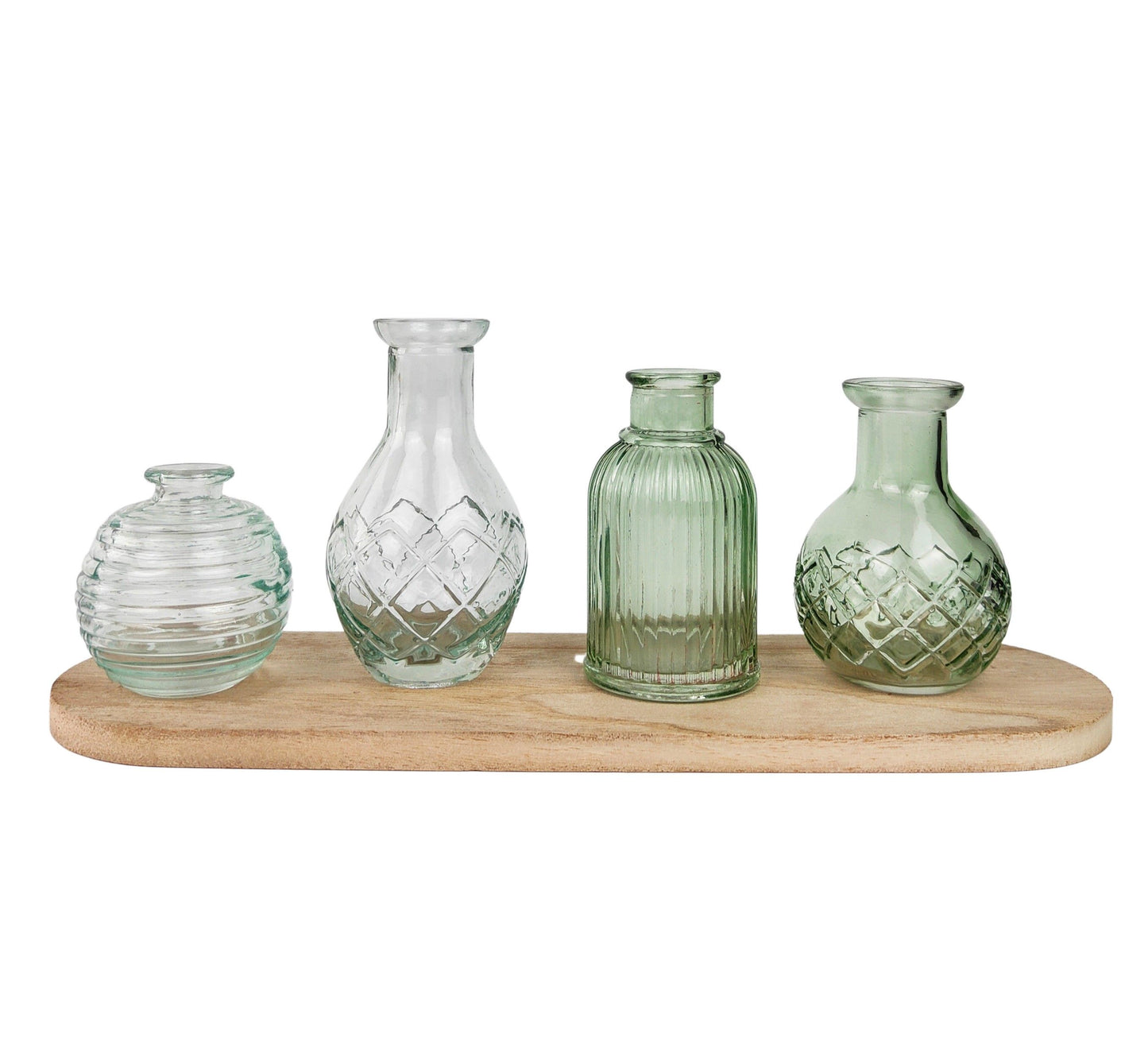 Vase Set - Micah Glass - Sage