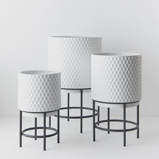 Pot Nova With Stand Set Of 3