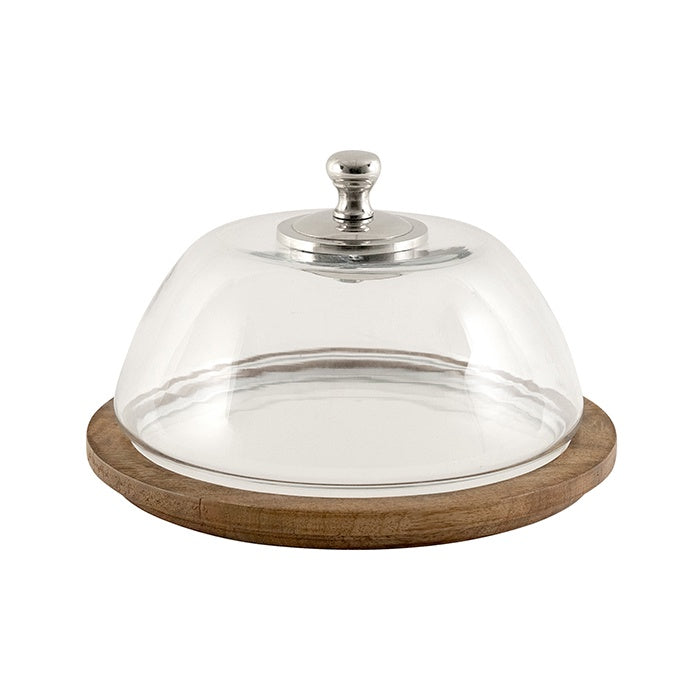 Webster Mangowood & Glass Cloche