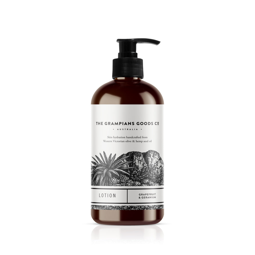 Grampians Grown Luxe Lotion - Sweet Orange & Palmarosa