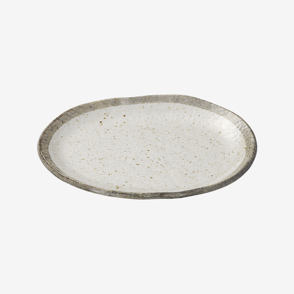 Shirokaratsu Oval Plate - Medium