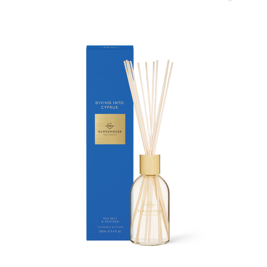 Diving Into Cyprus - Sea Salt & Saffron | Fragrance Diffuser