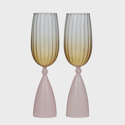 Lille Flute Glasses - Set of 2