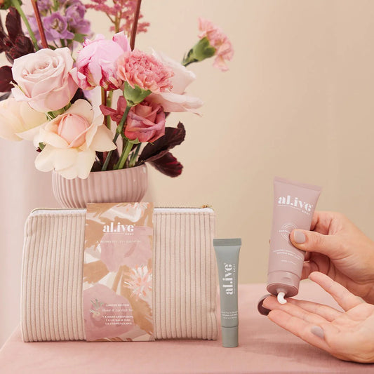 A Moment To Bloom Hand & Lip Gift Set