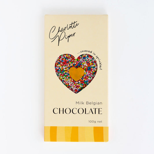 Chocolate Bar With Sprinkles - Milk