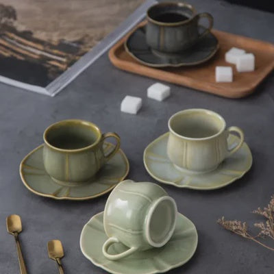 Valentina Cup & Saucer Set - Pear