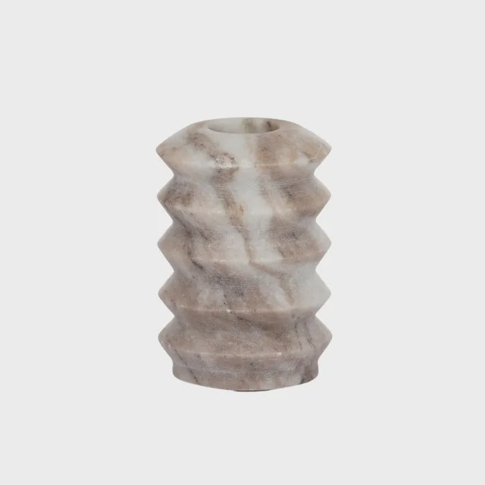 Lizette Marble Candle Holder - Small