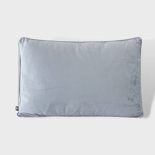 Velvet Cushion - Silver - 60x40