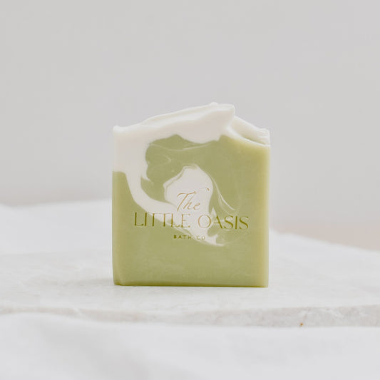 Natural Handmade Soap Bar - Coconut Lime