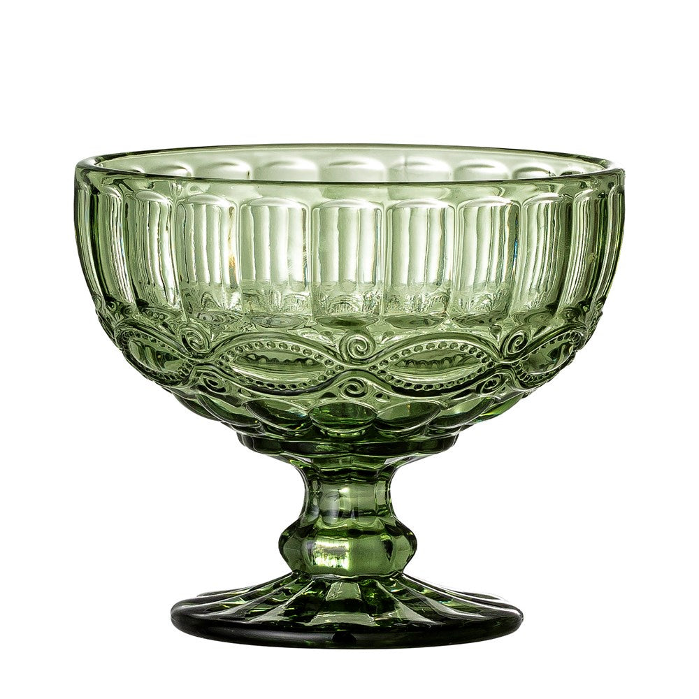Florie Green Glass Bowl - Set x4
