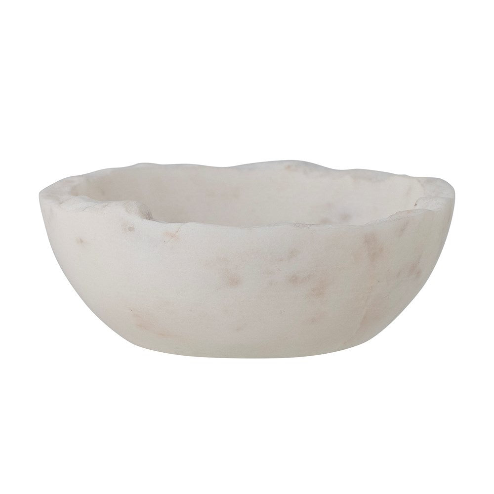 Malta Bowl - White Marble