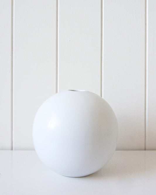 Vase- Sphere White - Large