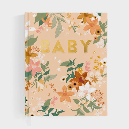 Baby Book Floral