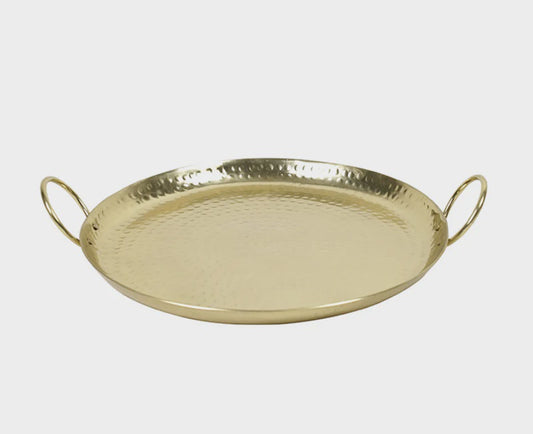 Gorman Round Tray - Gold