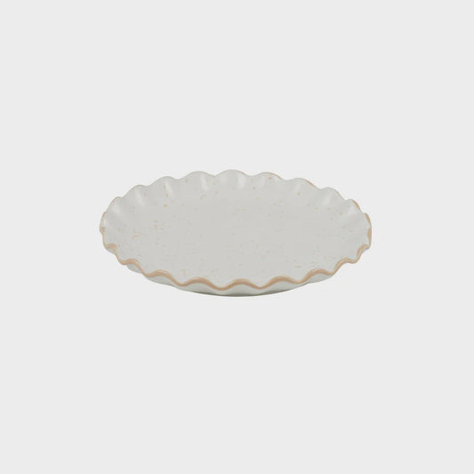 Granada Ceramic Plate - Almond