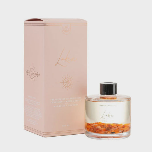 Laken | Crystal Diffuser Of Positivity - Magnolia & Coconut