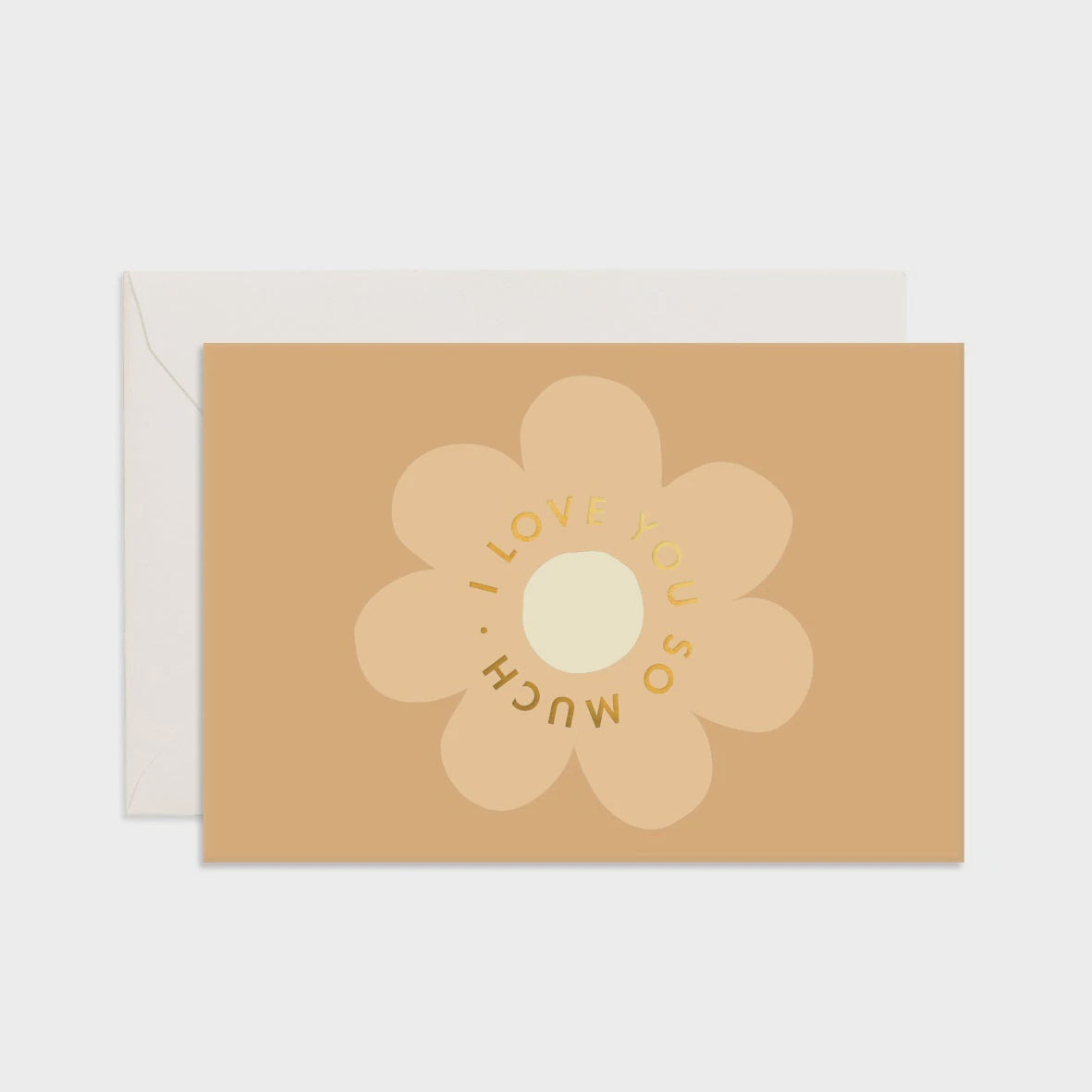 Mini Gift Card - I Love You So Much - Flower
