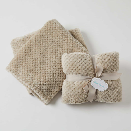 Aria Baby Blanket - Latte