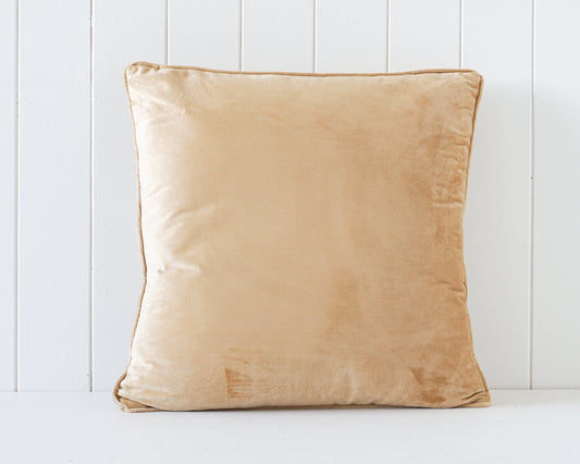 Velvet Cushion 50 x 50cm - Buttermilk