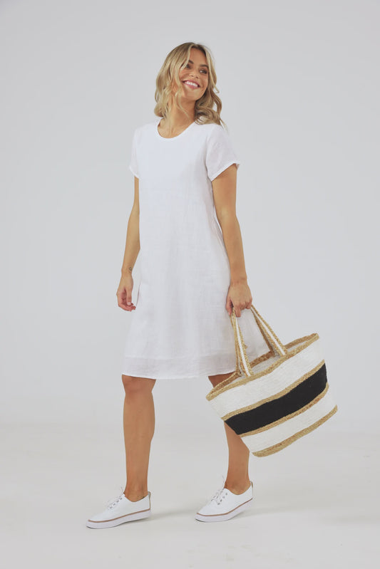 SANTA MONICA BASKET - BLACK