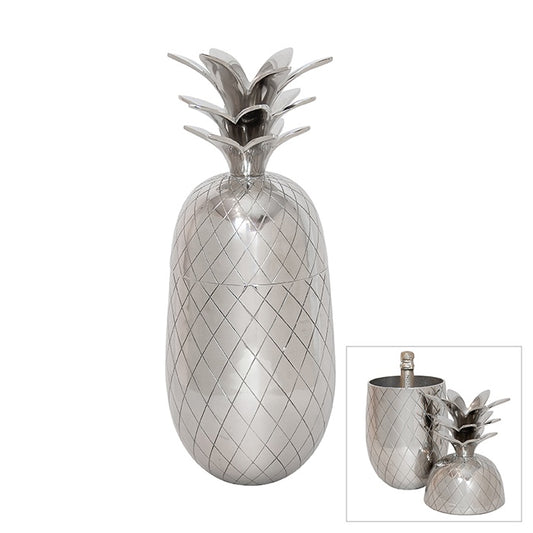 Pineapple Champagne Bucket - Silver