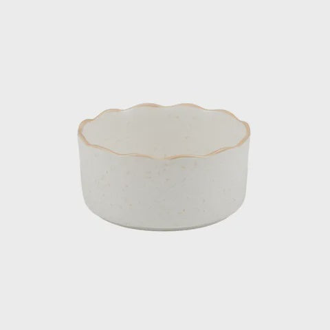 Granada Ceramic Bowl - Almond