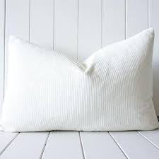 Cream Corduroy Cushion 60x40