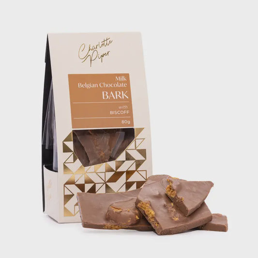 Chocolate Bark - Milk Chocolate With Biscoff