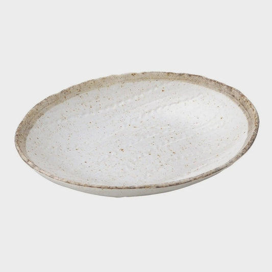 Shirokaratsu Oval Plate