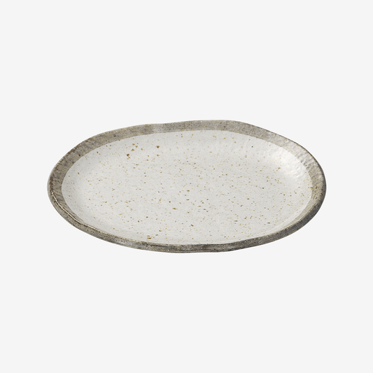Shirokaratsu Oval Plate - Medium